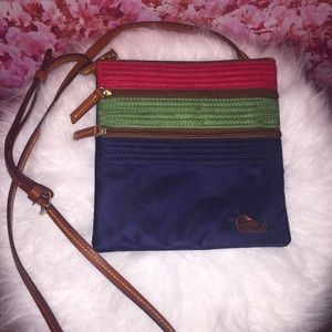 Dooney & Bourke: Triple Zip Shoulder Bag